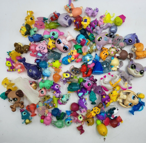 1+ Lbs Littlest Pet Shop Hatchimals Colleggtibles Girls Mini Figure Toys Lot - Picture 1 of 16