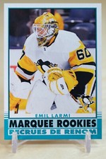 2020-21 Upper Deck OPC Marquee Rookies Retro Emil Larmi #647 Penguins Goalie RC