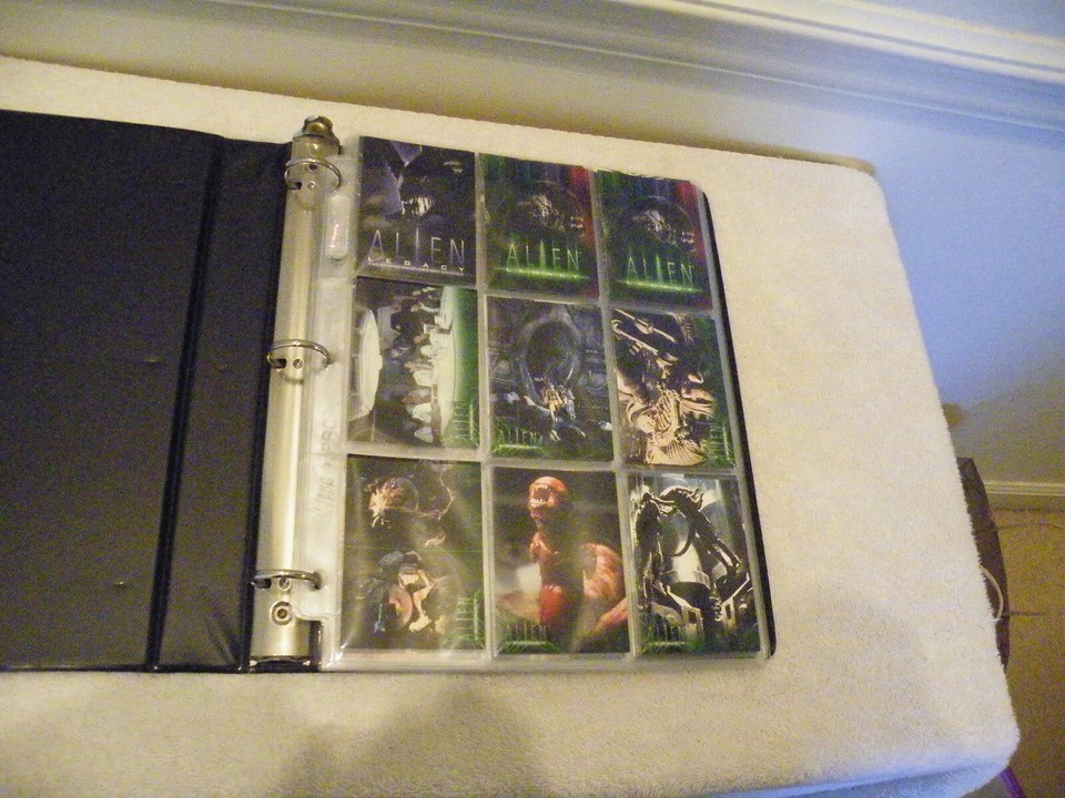 Alien legacy card binder with master card set | eBay