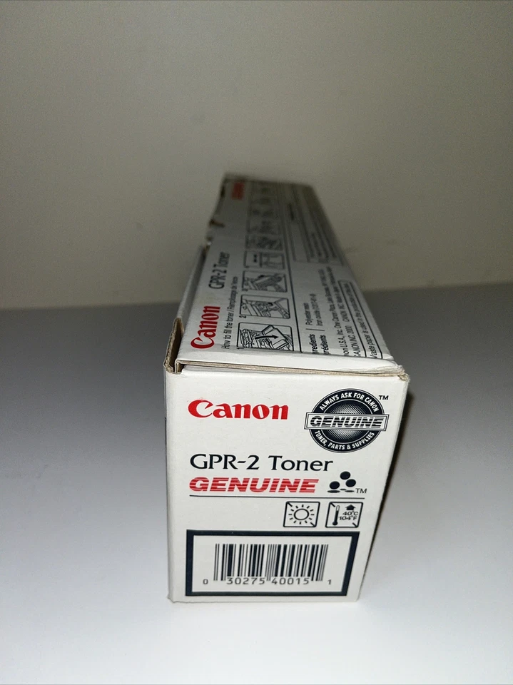 Genuine Canon 1389A004 Black Toner Cartridge New Authentic - Image 2 of 4