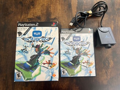 Sony Playstation 2 PS2 -Eye Toy Antigrav Camera Bundle Complete