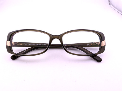 Calvin Klein Eyeglasses, Frames Only, CK7804 328, 53-16-135, Plastic, Brown