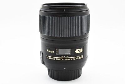 Nikon AF-S Micro 60mm f/2.8G ED single focal length micro lens for