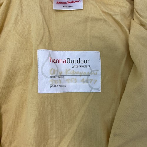 Hanna Andersson Red Anorak Jacket Lined Windbreaker Kids Unisex size 12 - Picture 7 of 8