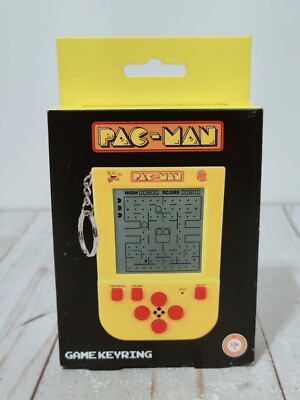 Pac-Man Classic Arcade Game Hand Held Keyring Electronic Game New 2024 