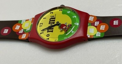 M&M’s Watch 1994 Engraved Special Edition Vintage Collector New In Box Quartz Engraved Special Edition M & M Watch. New in Box. 1994. | eBay main image 4