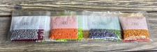 Diamond Painting Rounds Beads Assorted Colors 21 Packets