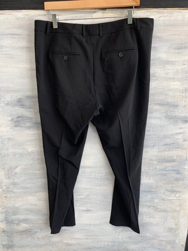 NWOT! VINCE. Crop Stretch Wool Blend Pants, 12 - Black - Picture 4 of 11