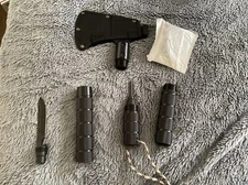 Tactical Survival Axe Tomahawk Throwing Hatchet Stainless Steel Camping Hunt