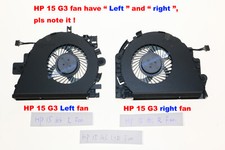 New For HP ZBooK 15 G3 Note: isn't ZBooK 15U G3 Laptop L Right Fan 848251-001