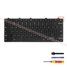 US Keyboard with Lock key Button for Dell Chromebook 3100 3400 0D2DT 00D2DT