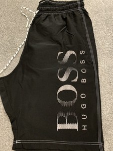 HUGO BOSS SHORT KILLFISH SWIM RED MENS SIZE LARGE 34”WAIST £34.99