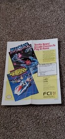 FCI Insert MAGMAX Seicross Ultima Free Poster Offer Nintendo NES FCI-NES-US