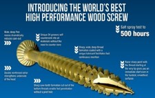 Optimaxx C288-415 Extreme Performance Woodscrew - 4.0 x 30mm - 200pc