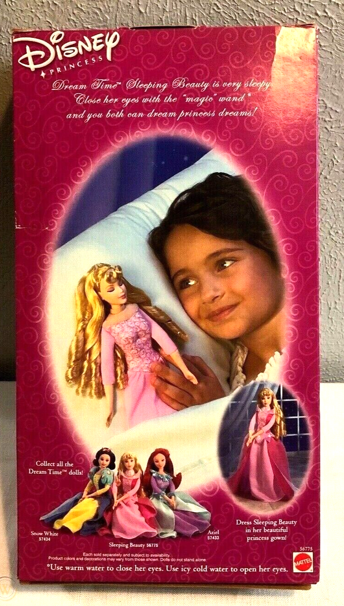 Disney Princess Dream Time Sleeping Beauty Doll 2002 Mattel