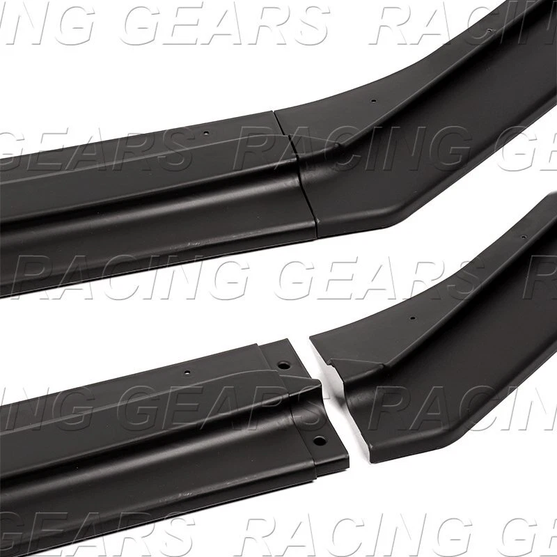 KIT DE CARROCERÍA DE PARACHOQUES DELANTERO ESTILO CS NEGRO APTO PARA SUBARU BRZ JDM 2017-2020 SPOILER LIP Foto 4 de 4