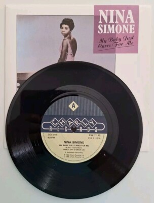Nina Simone''My baby just cares for me''1982 Charly Records UK 7''Single   45rpm