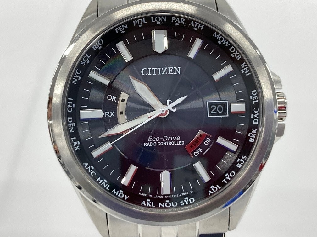 CITIZEN Collection CB0011-69L Stainless Steel Eco Drive Solar Mens 