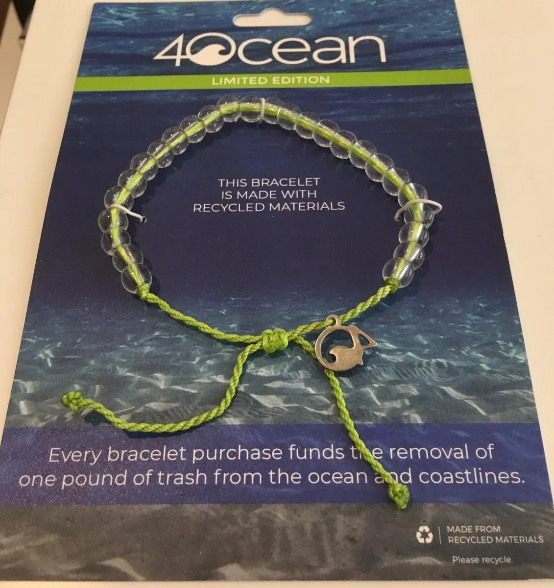 4OCEAN RECYCLED PLASTIC BRACELETS