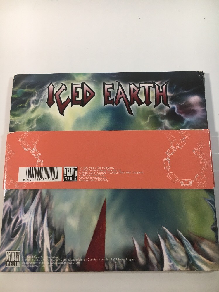 Iced Earth; Slave To The Dark 2008 CD, Metal, LP Miniature Series