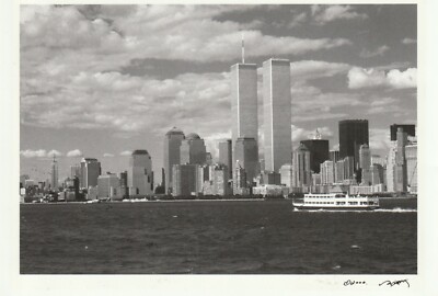 World Trade Center Twin Towers NYC B&W Original Photograph (2000)   Studio 500