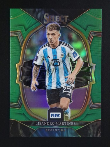 2022-23 Panini Select FIFA LISANDRO MARTINEZ 4/5 Green Prizm Terrace #5