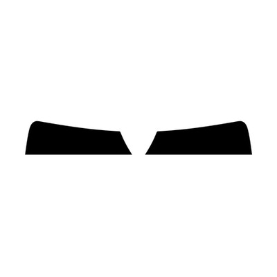 Vorgeschnittener Sonnenblendstreifen für Mitsubishi Outlander 5-Türer 2007-2011