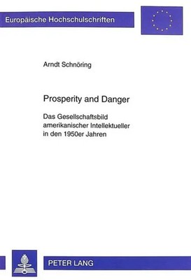 Arndt Schnöring | Prosperity and Danger | Taschenbuch | Deutsch | Peter Lang