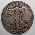 《SILVER》1934  50C Walking Liberty Half Dollar   *GREAT WAY TO BUY SILVER !!