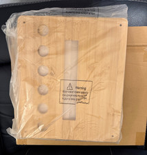 POOL CUE RACK-HOLDS 6 CUES NEW IN BOX WITH HARDWARE TO ASSEMBLE