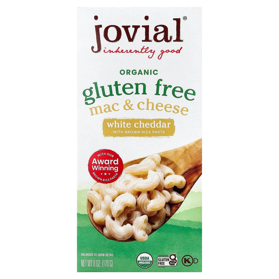 Organic Gluten Free, Mac & Cheese, White Cheddar , 6 oz (170 g)