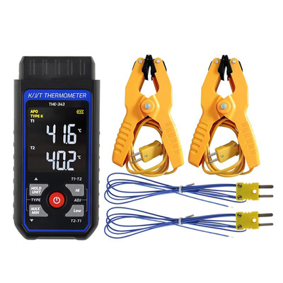 Thermocouple Thermometer HVAC Temperature Meter, Digital Temperature Thermometer