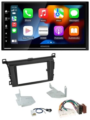 Kenwood DAB USB Bluetooth 2DIN MP3 Autoradio für Toyota RAV 4 (ab 2013) - Bild 1 von 4