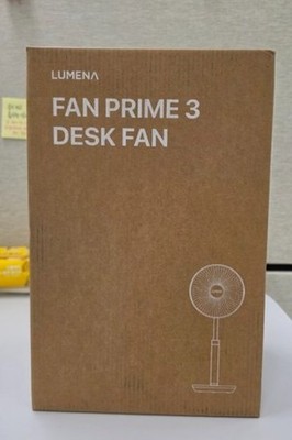 LUMENA FAN PRIME 3 Wireless Circulator Fan Powerful Rechargeable Airflow Fan New