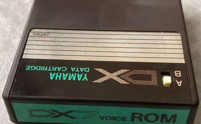 Yamaha DX7 Voice ROM Cartridge VRC-102 Synth Data Cartridge Tested