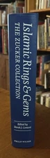 SIGNED Islamic Rings & Gems: Zucker Collection by Derek J. Content, 1987 HC