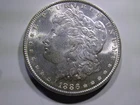 Lot of Two (2) Coins 1886 & 1887 Unc. Morgan Dollars