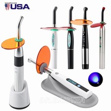 Dental Wireless Cordless Orthodontic LED Cure Curing Light Lamp 1 Sec Resin Cure