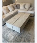 Z Gallerie Clifton Lime-Washed Mango Console Table — photo 3