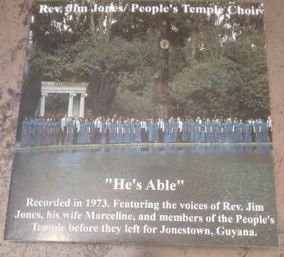Rev Jim Jones Peoples Temple He's Able cd songs 1973 Jonestown pre Guyana gospel