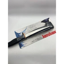 Kershaw 1257X 7 Inch Fillet Knife Satin Finish Steel Blade Black Handle w Sheath
