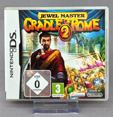Jewel Master Cradle of Rome 2 Nintendo DS Puzzle Spiel OVP Anleitung Deutsch PAL