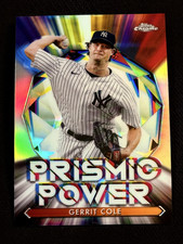 2021 Topps Chrome REFRACTOR PRISMIC POWER Gerrit Cole, item 4