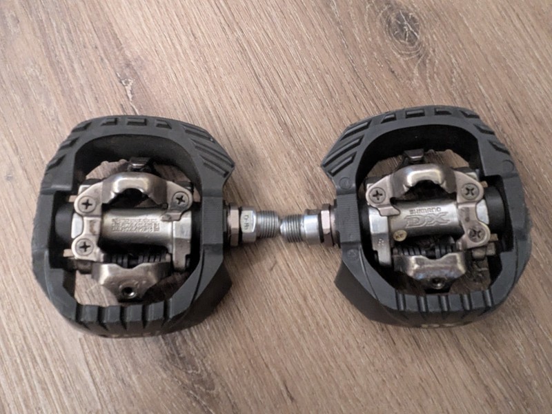 Shimano DX PD-M647Clipless MTB Pedals - Used