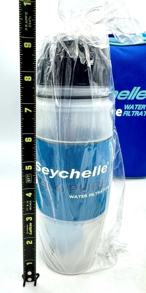 NEW Seychelle PH2O Pure Water Filtration Kit - Pitcher Bottle Bag & Filters - Image 2 of 4