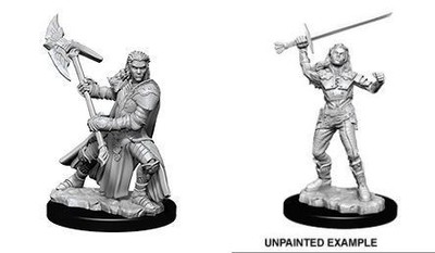 Orcs Nolzurs Marvelous Miniatures Female Half Orc Fighter