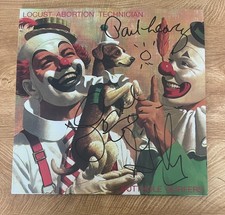* BUTTHOLE SURFERS * signed vinyl album * LOCUST ABORTION TECHNICIAN * COA