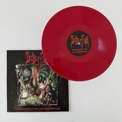 Deeds of Flesh - Inbreeding The Anthropophagi FIRST PRESS SUFFOCATION CRYPTOPSY