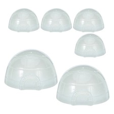 6 Mini-Iglu-Spielzeuge: Lebensechte Iglu-Modelle aus Kunstharz, simulierte