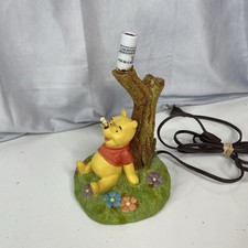 Vintage Winnie the Pooh Lamp Nursery Lamp Children's Hampton Bay 10" NICE 